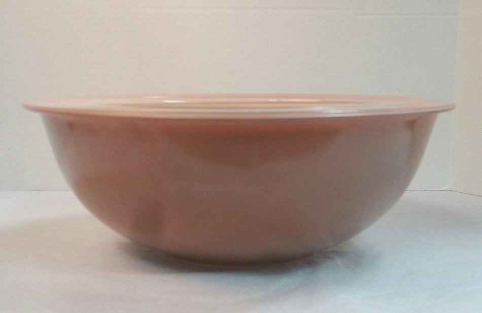 Vintage Pyrex Nesting Mixing Bowls, Set of 4, Mauve/Taupe/Rose #326,325,323,322 N2