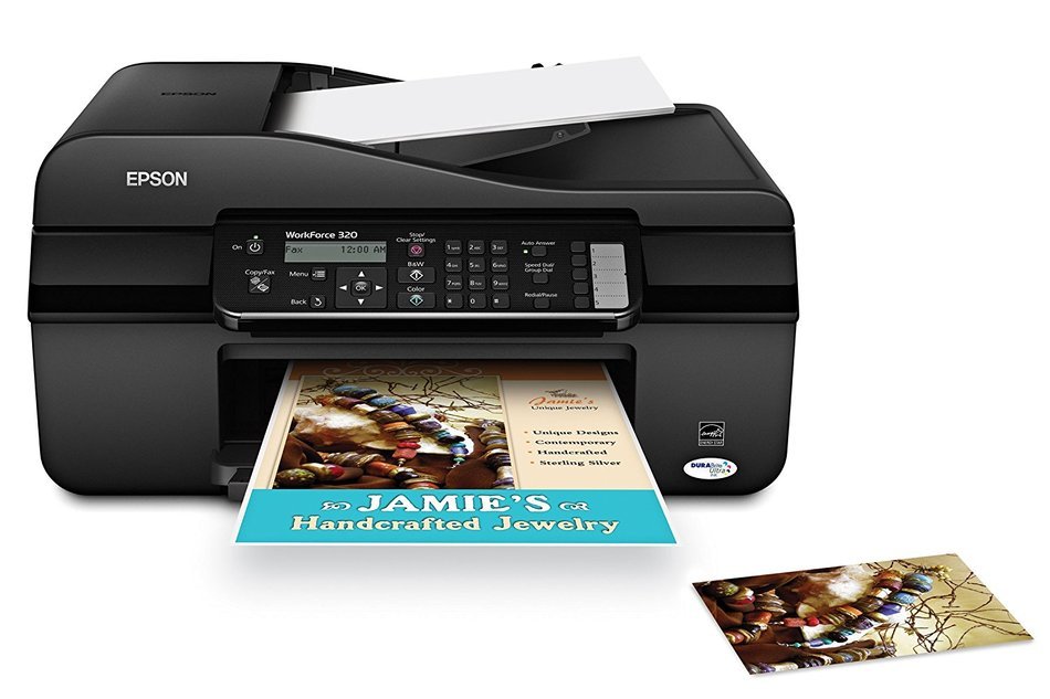 Epson WorkForce 320 Color Inkjet All-in-One (C11CB79201) N2