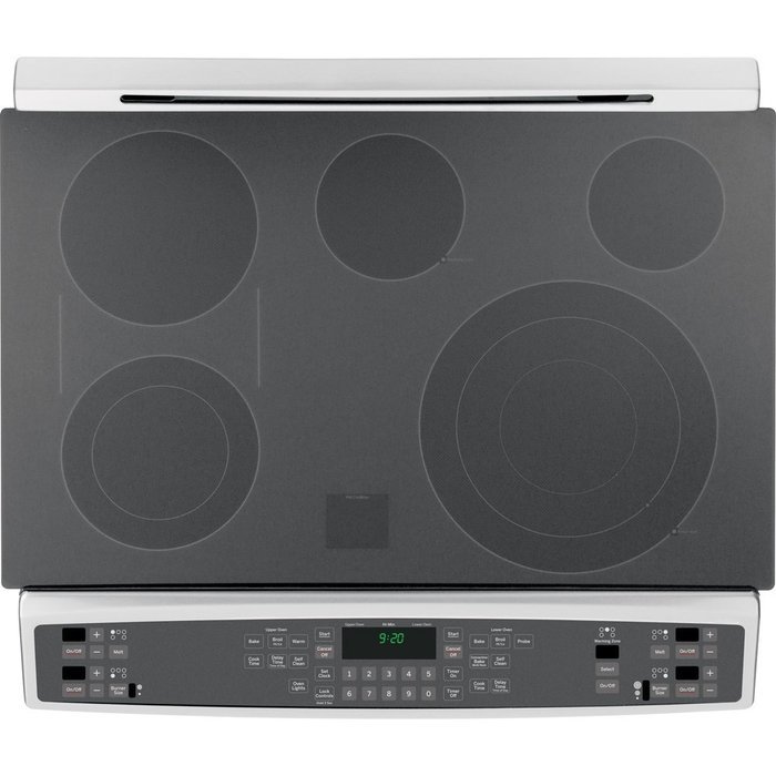 GE PS920SFSS Profile 30" Stainless Steel Electric Slide-In Smoothtop Range - Convection N4