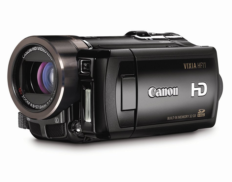 Canon VIXIA HF11 AVCHD 32 GB Flash Memory Camcorder w/12x Optical Zoom N2