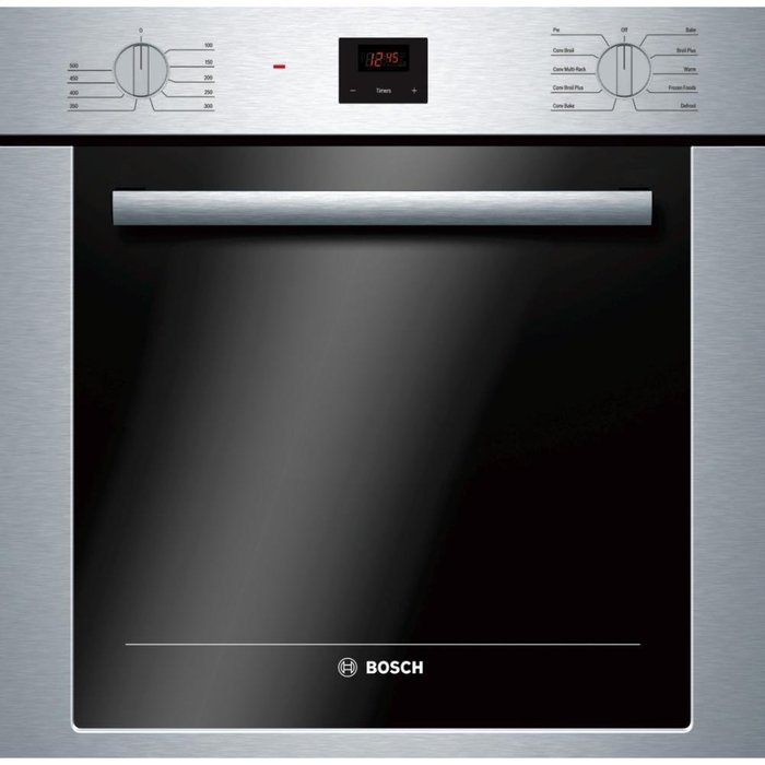 Bosch HBE5451UC 500 24" Stainless Steel Electric Single Wall Oven - Convection
