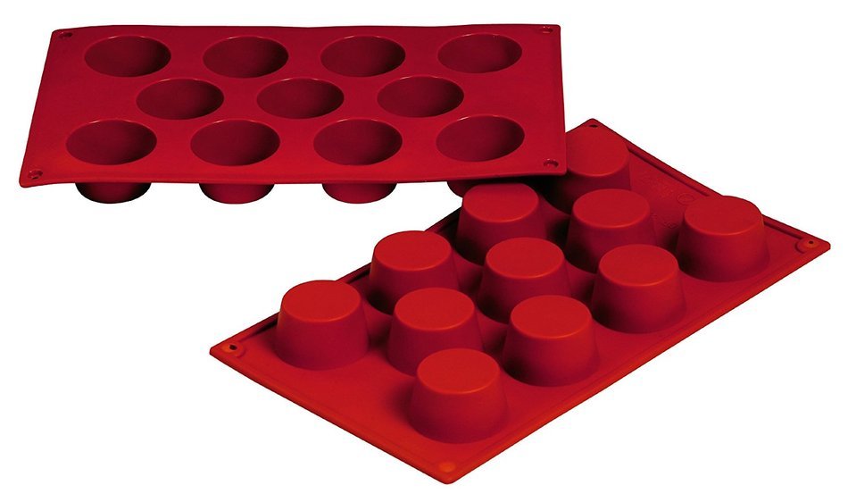 Fat Daddio's Silicone Bakeware, Muffin, 1.7 Ounce