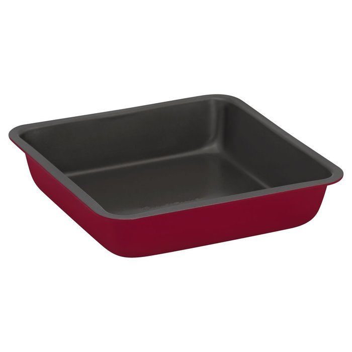 Baker's Secret Square Cake Pan 8", Red Velvet
