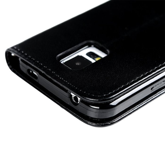 S5 Case,Samsung Galaxy S5 Case (i9600) - Wallet Embossed Flower Tree PU Leather Soft TPU Inner Cover with Magnetic... N52