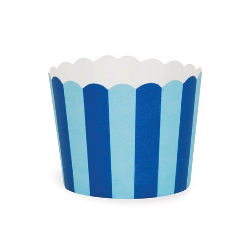 Paper Eskimo Baking Cups with Red Stripes, 25-Pack N7