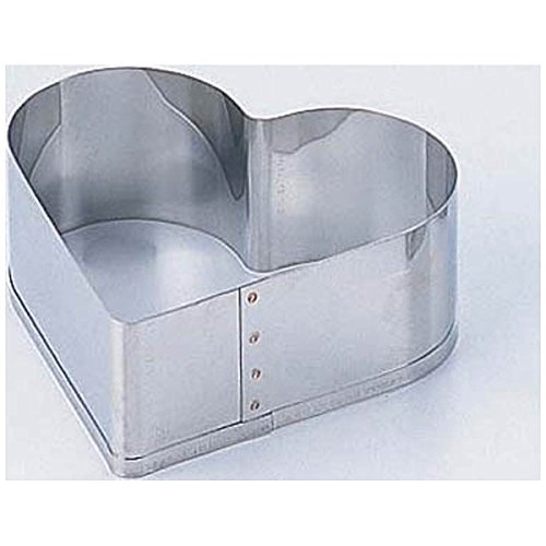 Tanaka food machine Works stainless blade with Cercle ring heart-shaped 15cm