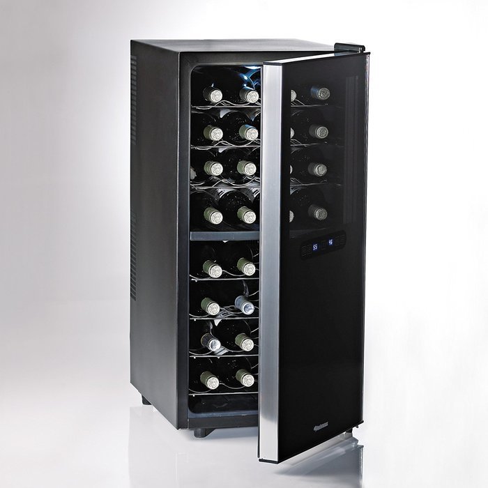 Wine Enthusiast Silent 32 Bottle Touchscreen Wine Refrigerator (2-Temp) N3