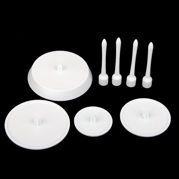 4pcs Cupcake Stand Icing Cream Flower Nails Set Sugarcraft Decorating Tool N5