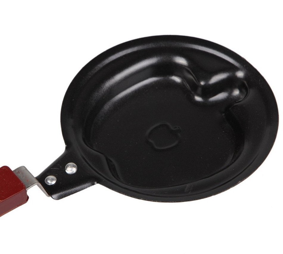 Bigood Iron Nonstick Egg Pancake Wonder Breakfast Fry Pan Star Shape N13