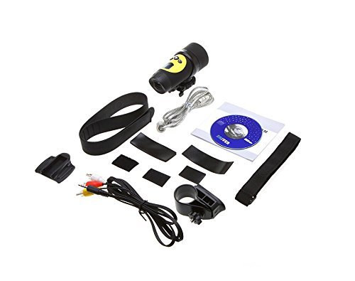 HD 720P Waterproof Action PC Camera Video Recorder Outdoor Sports Bike Helmet Camcorder + A keychain N4