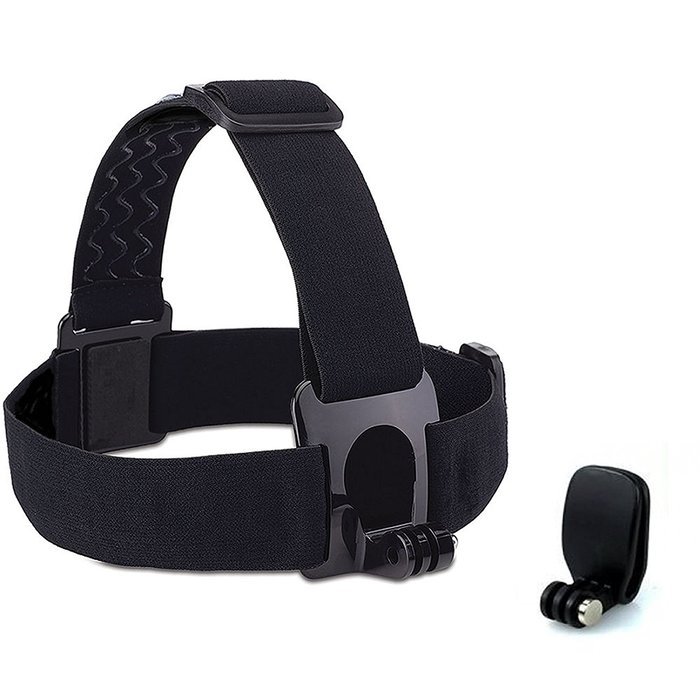 GeniusPro Head Strap Mount GoPro with Quick Clip Elastic Adjustable Head Strap For Hero 4/3+/3/2/1/SJ4000/H 264... N4