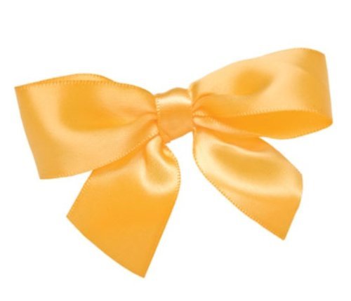 CK Products Package of 100 3 1/2 Inch Bow Twist Tie, Green N8