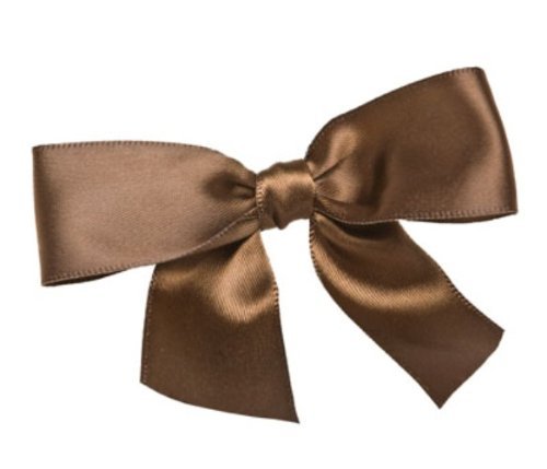 CK Products Package of 100 3 1/2 Inch Bow Twist Tie, Green N9