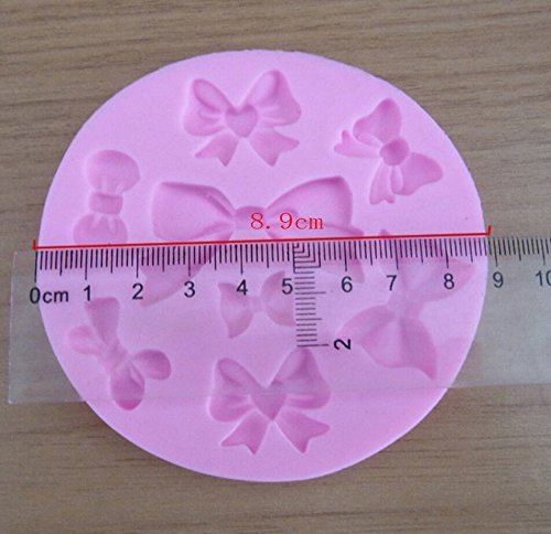 Generic Silicone Cake Pan DIY Baking 3D Bowknot Style Cookie Biscuit Mold N3