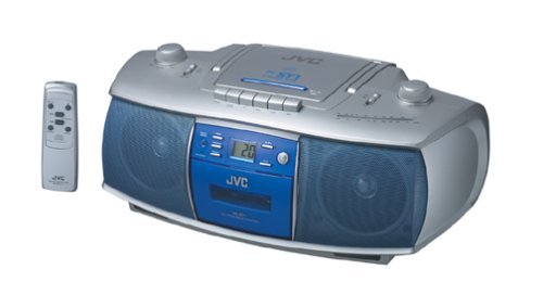 JVC RC-ST1 CD Boombox (Silver)