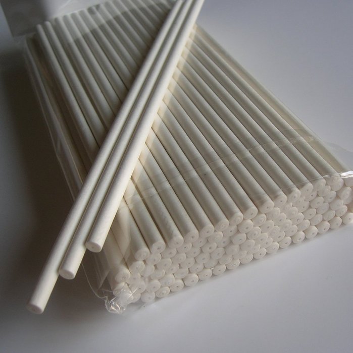 Weststone - 600pcs 8" X 5/32" Lollipop Sticks for Cake Pops Lollipop Candy