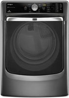 Maytag MGD7000AG Maxima 7.4 Cu. Ft. Gray Stackable With Steam Cycle Gas Front Load Dryer