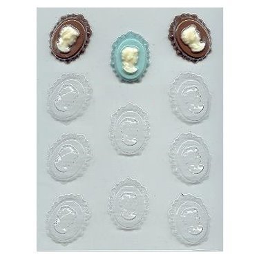 Cameo in Lace Candy Mold