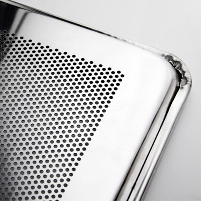 Aluminum Non-stick Baking Cookies Breads Sheet Pan Tray Plate Tool Silver Tone, 18" x 13" N8