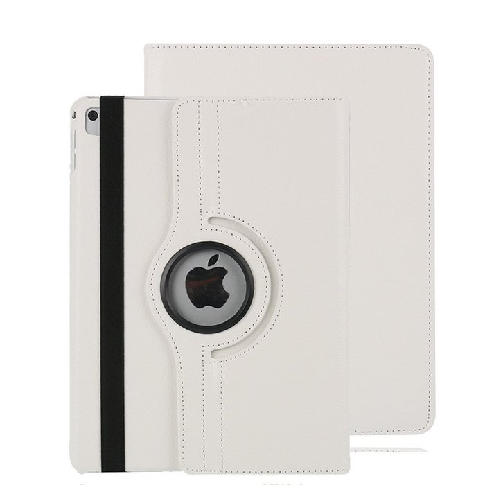 ipad Case Red,TechCode 360 Degrees Rotating Magnetic PU Leather with Stand Smart Auto Sleep/Wake Feature Case... N65