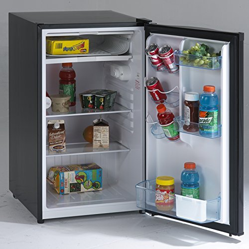 Avanti AVARM4416B Refrigerators, Glass Shelves, Door Freezer Compartment, Defrost, Energy Star, 4.4 cubic feet N2