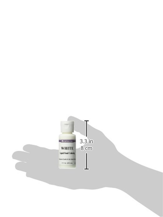 Lorann Oils Liquid Food Color, 1-Ounce, White N2