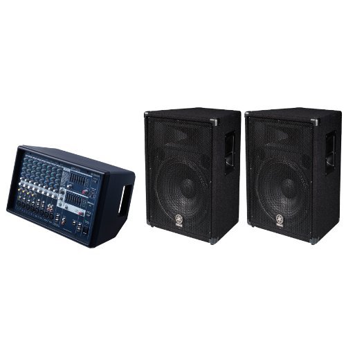 Yamaha EMX512SC/BR15 Bundle (Mixer + 2 Speakers) N2