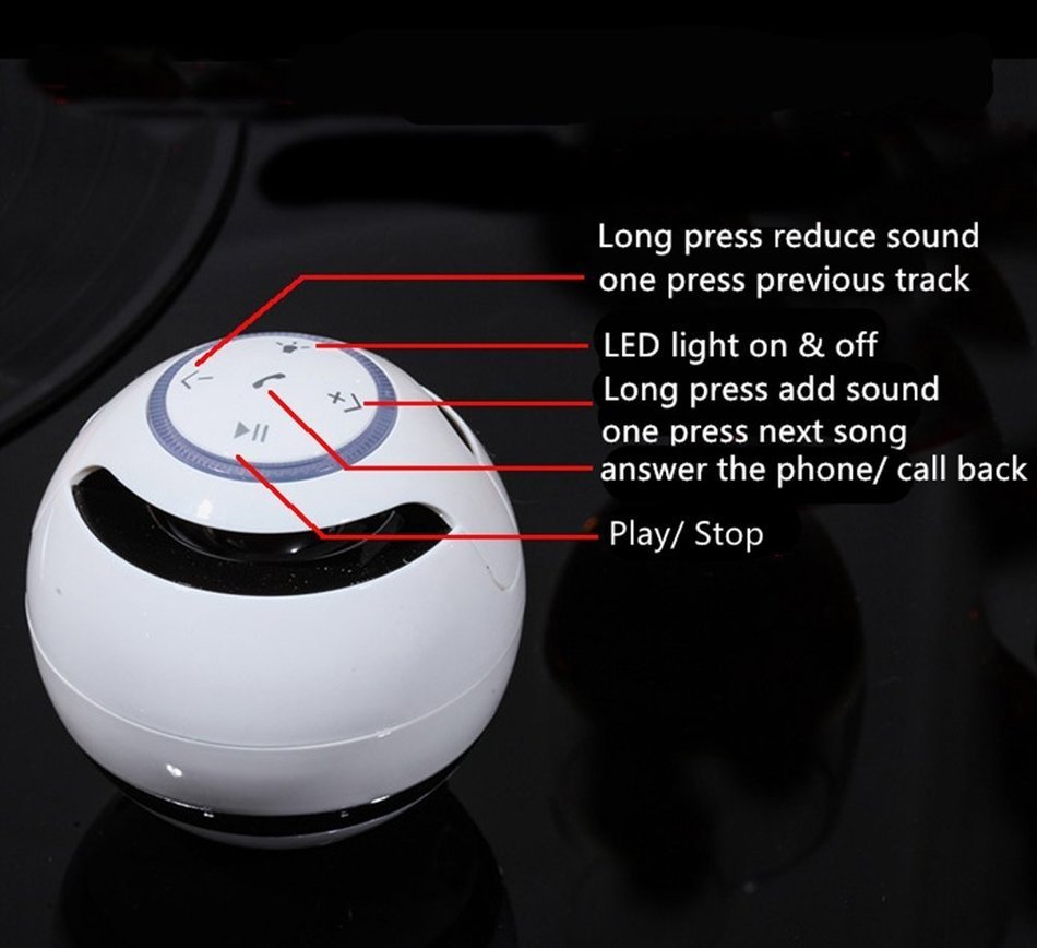Himatch Floating Wireless Bluetooth Speakers, Smart Levitating Speaker, Suspension LED Speaker N2