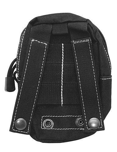 SB@M3 600D Outdoor Water-Resistant Nylon Waist Bag - Black