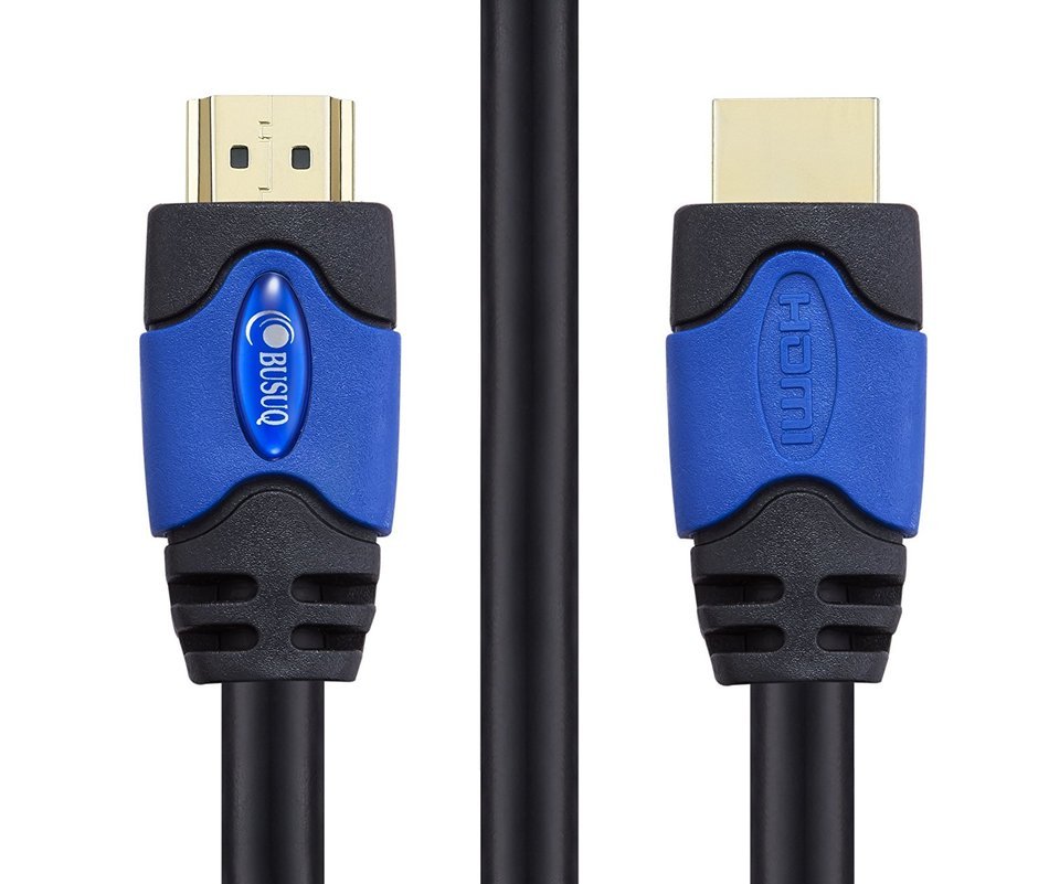BUSUQ 4K*2K 26AWG 60HZ HDMI Cable Supports Ethernet, 2.0v 1.4v1.3v 3D and Audio Return (50 Feet/15.25 Meter),... N9