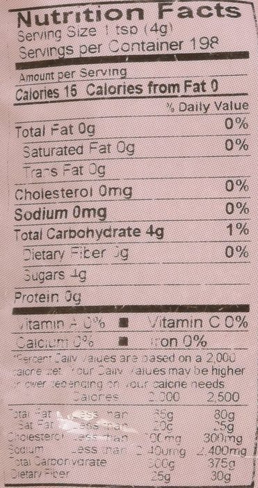 CK Products No.1 Sanding Sugar, White N5