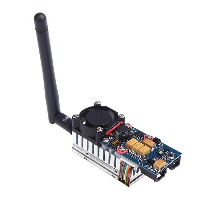 T-Trees 5.8G 1000MW 1W TS581000 Video AV Audio Wireless 8CH Transmitter Sender for FPV