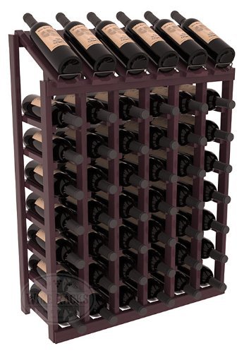Wine Racks America Redwood 6 Column 8 Row Display Top Kit. 13 Stains to Choose From! N14