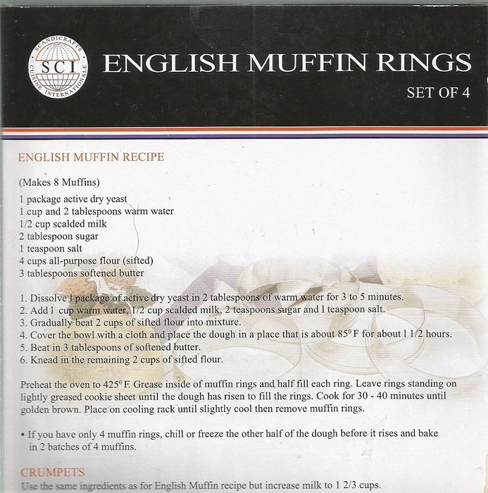 Set of 4 Muffin Rings