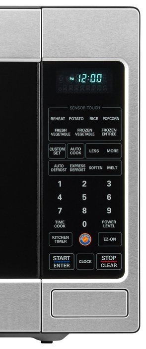 LG LCRT2010ST 2.0 Cu Ft Counter Top Microwave Oven with True Cook Plus and EZ Clean Oven, Stainless Steel N3