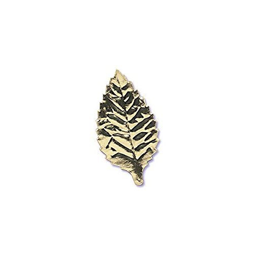 12 ~ 2" Gold Leaves Cake Topper ~ Designer Cake/Cupcake Topper ~ NEW ~ LOOK!!!