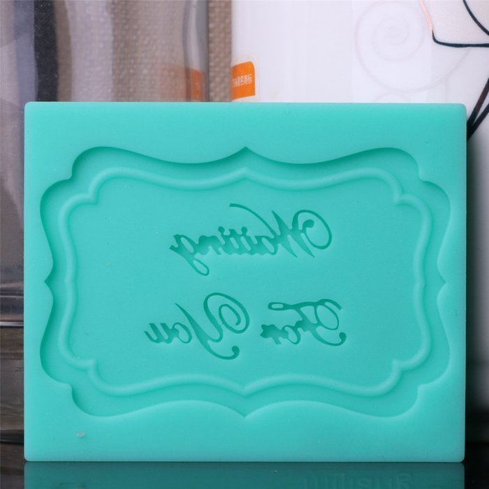 MuLuo Silicone Mold Cupcake Cake Tools " Waiting For You " Letter Cake Mold N2
