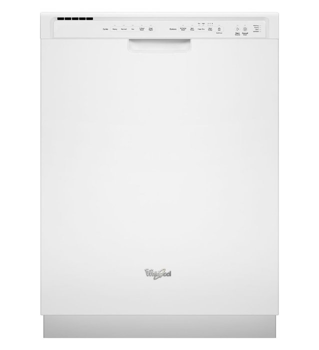 Whirlpool WDF530PAYB 530 24" Black Full Console Dishwasher - Energy Star N4