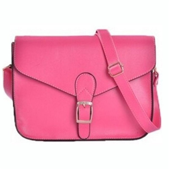Banggood Fashion PU Leather Envelope Clutch bag Candy Color N9