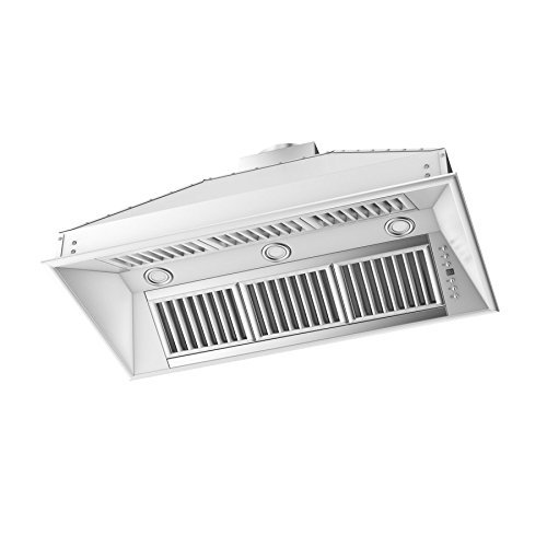 1200 CFM Island Range Hood Size: 14.2" H x 40" W x 24" D N3