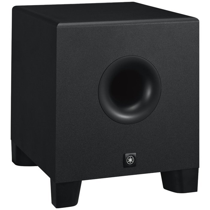 Yamaha HS8S 8" Powered Subwoofer w/ Isolation Platform and 2 XLR Cables