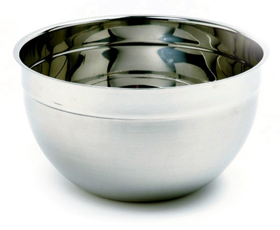 Norpro 5-Quart Stainless Steel Bowl, 9.5-Inch