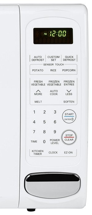 LG LCS1410SW 1.4 Cu Ft Counter Top Microwave Oven, White N4