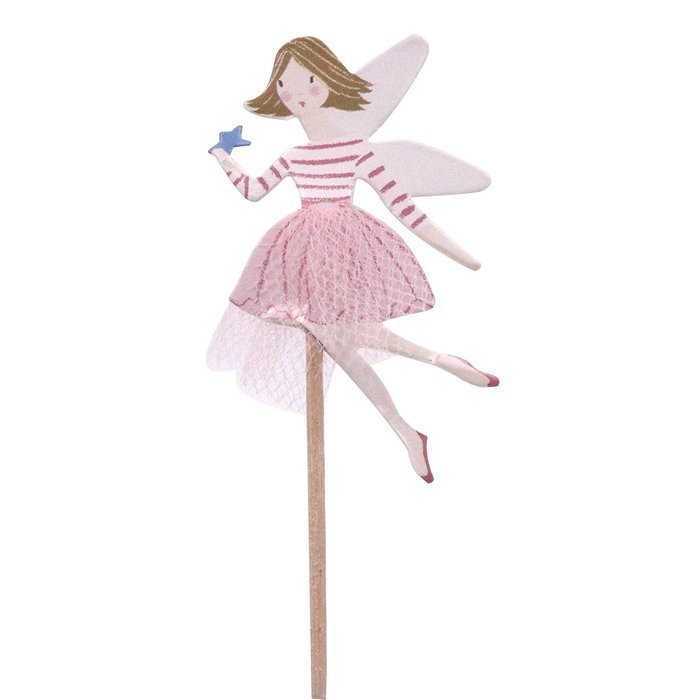 M2cbridge 48 Pack Ballerina Fairy Cupcake Toppers Cupcake Sticks Food Flags for Weddings or Parties (12 Bride+... N14