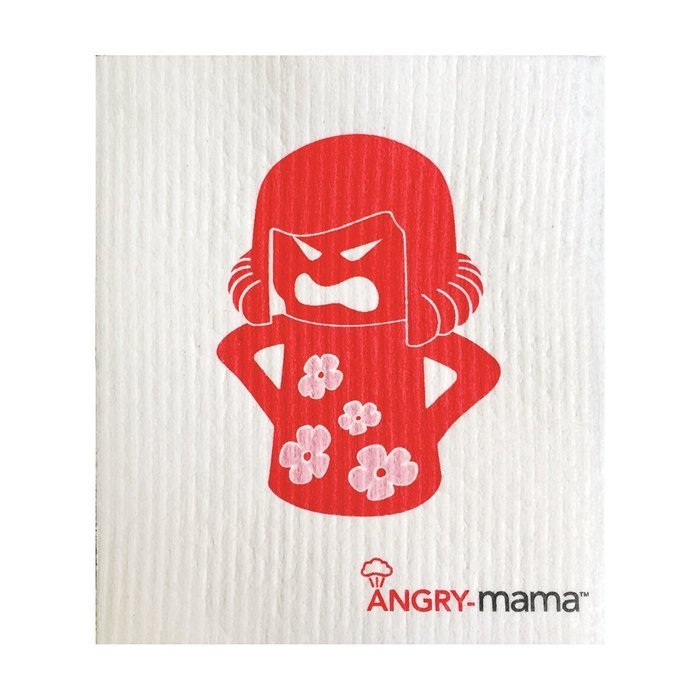 New Metro Design Red Angry Mama with Chilly Mama and Angry Mama Medium Wipe N11
