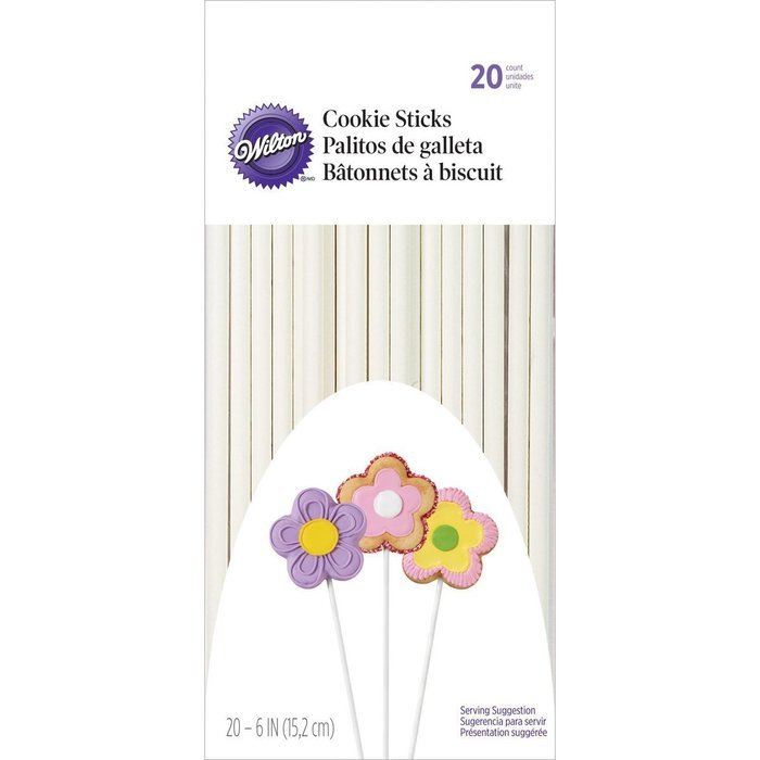 Wilton 6-Inch Cookie Sticks Mega Pack, 60-Count N3