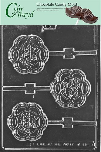 Cybrtrayd D114 Happy Mother's Day Lolly Dads and Moms Chocolate Candy Mold