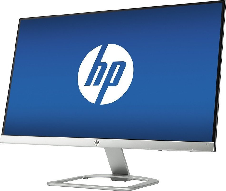 HP - 25" IPS LED HD Monitor - Natural silver N2