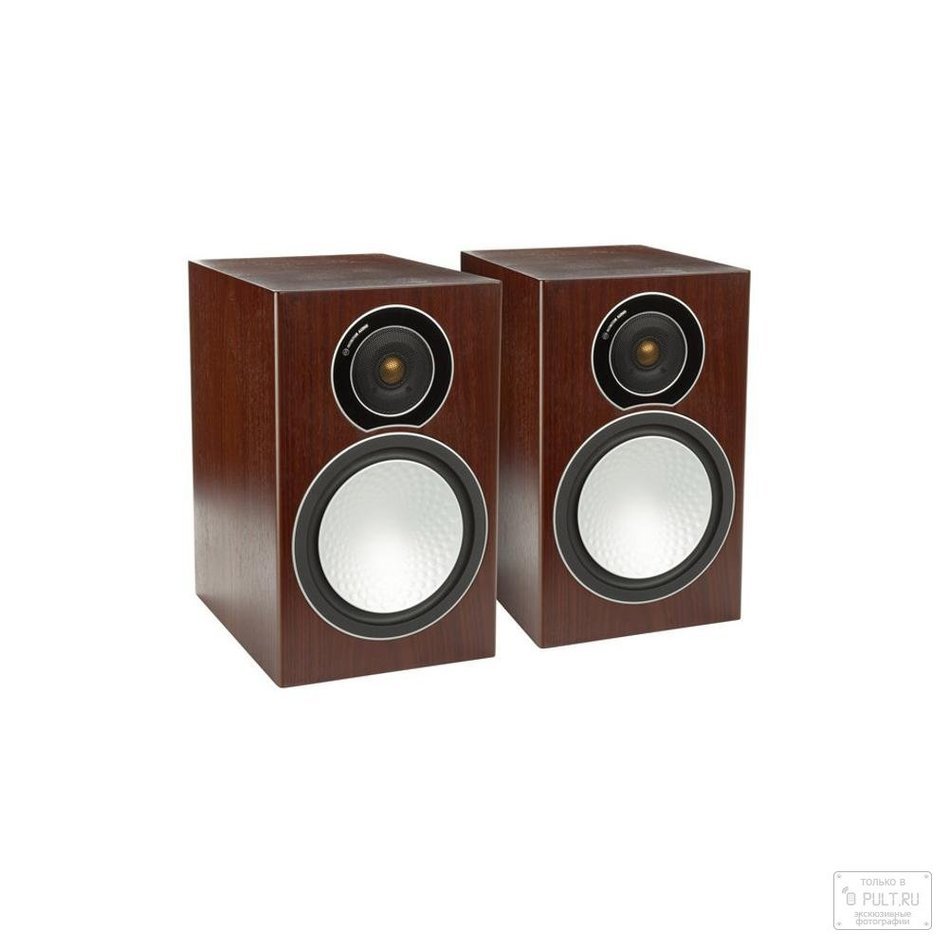 Monitor Audio Silver 1 Compact Loudspeaker- Pair (Walnut Veneer) N3