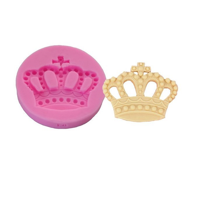 Yatim Crown Silicone DIY Baking Mold for Homemade Soap, Cake, Cupcake, Bread, Muffin, Pudding, Jello, Bread, Cheesecake... N2